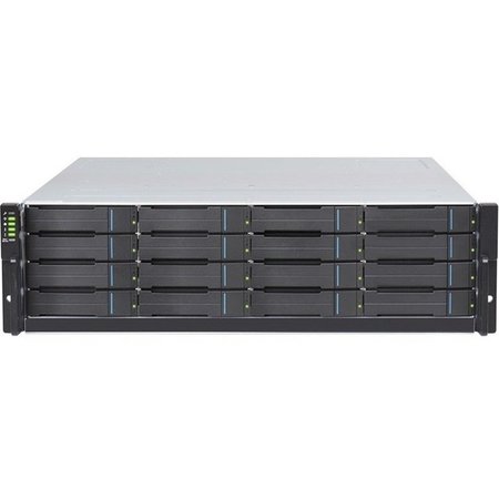 INFORTREND Eonstor Gs 2000 Unified Storage, 3U/16 Bay, Redundant Controllers, 16 GS2016R0C0F0D-6T1